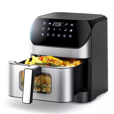 TEMU 8l Air Fryer Kehot Viewing Window Air Fryer 1500w Frying And Baking
