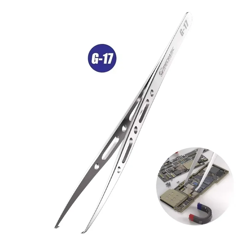 Mechaniker G-17 Motherboard Layering Pinzette Edelstahl Nicht magnetisch rutschfest für Telefon BGA Layering Löten Reparatur Werkzeug Image