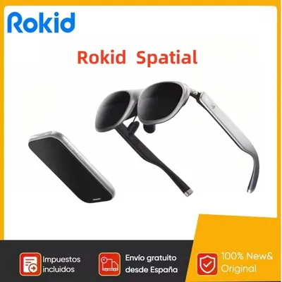 Neue Rokid Max 2 Spatial AR Lite Brille 50 ° FoV Home Game Viewing Realtime Trans Spatial Computing 3DoF System Gaming Portable