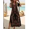 Abito da donna elegante alla moda Abito casual ampio Abito da donna Nuovo temperamento