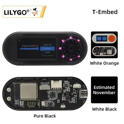LILYGO ® T-Embed ESP32-S3 Custom Control Panel Makro Knob Embeddable Development Board mit 1,9 Image