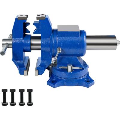 Multipurpose Vise 6-Zoll Bench Vise 360-Grad-Drehung Clamp on Vise - Heavy Duty Multi-Jaw Vise zum