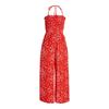 Jumpsuit ROXY "Palm Groves", Damen, Gr. XXL, US-Größen, poppy rot dancing ditsy, 100% Viskose, Overalls