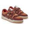 Sneaker DC SHOES "Construct", Gr. 9,5(42,5), braun (braun, braun, braun), 54.6% Leder, 20.9% Synthetikmaterial, 25.5% Polyester, Schuhe