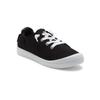 Sneaker ROXY "Bayshore Plus", Gr. 6(36), schwarz, Obermaterial: 98, 95% Baumwolle / 1, 05% Metall, Futter: 100% Textil, Laufsohle: 100% TPR, Schuhe