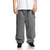 Funktionshose DC SHOES "Worker Baggy", Herren, Gr. 32(M) / Länge 32(M), Länge 34, grau (medium grau), 80% Baumwolle, 20% Baumwolle, Hosen