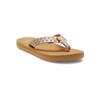 Zehentrenner ROXY "Porto", Gr. 36, pink (barely pink), Obermaterial: 95% synthetisches PU, 5% Polyester / Futter: 100% synthetisches PU / Außensohle: 100% EVA, Schuhe