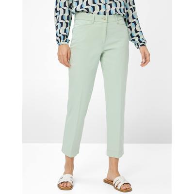5-Pocket-Hose BRAX "Style MARA S", Damen, Gr. 42L (84), Langgrößen, grün, 96% Baumwolle, 4% Elasthan, Hosen Image