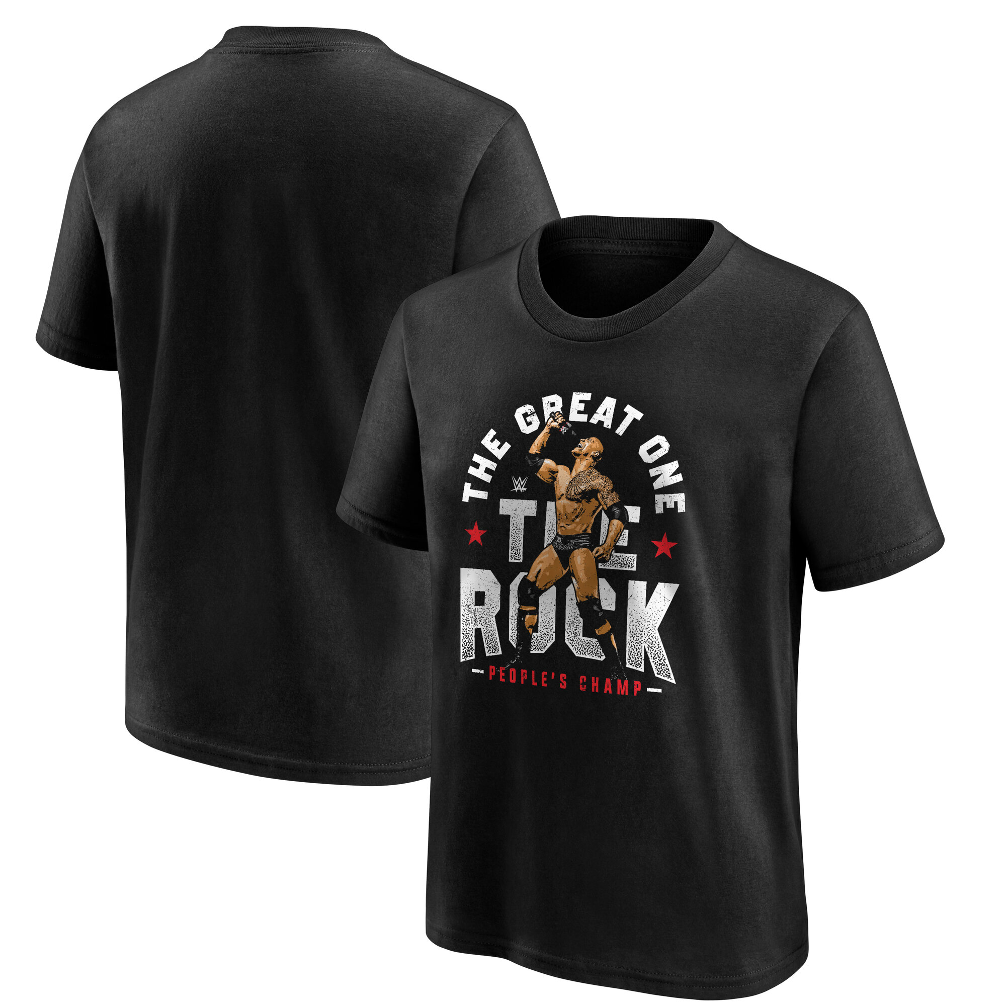 WWE The Rock The Great One T-Shirt - Schwarz - Jugendliche Image