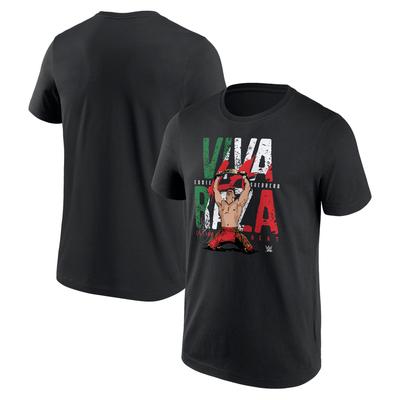 WWE Eddie Guerrero Viva La Raza T-Shirt - Schwarz - Herren Image