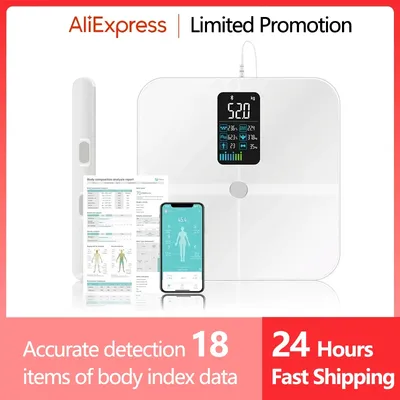 Smart Bioimpedance Scale 2023 New Highly Accurate Digital Display Body Fat Scale Body Composition