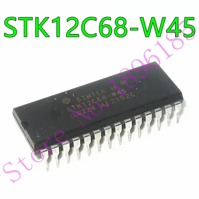 STK12C68-W45 STK12C68 DIP-28 8K x 8 AutoStore nvSRAM QuantumTrap CMOS Nonvolatile Static RAM