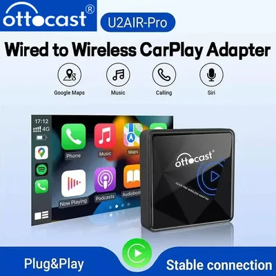 OTTOCAST U2 Air PRO Wireless CarPlay Adapter Dongle Support for iPhone Car Accessories for Chevrolet