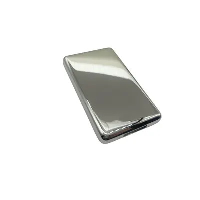 silver metal capacity upgrad back housing cover case shell for iPod 5th video 30gb 60gb 80gb 6th 7th