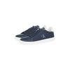Plateausneaker CALVIN KLEIN JEANS "3 CUPSOLE PU", Herren, Gr. 43, blau (dunkelblau, weiß), Lederimitat, sportlich, Schuhe, Freizeitschuh, Halbschuh, Schnürschuh mit gepolstertem Schaftrand