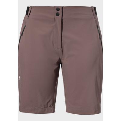 Shorts SCHÖFFEL "Hiking Shorts Style Blaustein WMS", Damen, Gr. 44, Normalgrößen, 3905, lila, Oberstoff: 86% Nylon 14% Elasthan, sportlich, Hosen Image