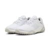 Golfschuh PUMA "Shadowcat NITRO™ Golfschuhe aus Leder Herren", Gr. 41, grau (weiß ash gray), Obermaterial: Textil, Kuhleder, Synthetik; Futter: Textil; Innensohle: Textil; Laufsohle: Gummi, Synthetik, Schuhe