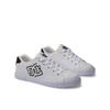 Sneaker DC SHOES "Chelsea", Gr. 6(37), schwarz-weiß (weiß, schwarz), Obermaterial: Textil / Futter: Textil / Außensohle: Gummi, Schuhe