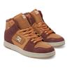 Sneaker DC SHOES "Manteca 4 Hi Wr", Gr. 9(42), braun, braun, weiß, 51.34% Leder, 24% Synthetikmaterial, 24.66% Polyester, Schuhe