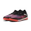 Fußballschuh PUMA "FUTURE 8 MATCH TT Fußballschuhe Erwachsene", Gr. 40.5, schwarz, weiß glowing rot, Obermaterial: Textil, Synthetik; Futter: Textil, Synthetik; Innensohle: Textil; Laufsohle: Gummi, Schuhe