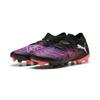 Fußballschuh PUMA "FUTURE 8 MATCH FG/AG Fußballschuhe Erwachsene", Gr. 46, schwarz, weiß glowing rot, Obermaterial: Synthetik, Textil; Futter: Synthetik, Textil; Innensohle: Textil; Laufsohle: Synthetik, Schuhe