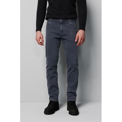 5-Pocket-Jeans MEYER "M5 Regular", Herren, Gr. 40, Länge 30, grau (mid grau), 92% Baumwolle;6% Polyester;2% Elasthan, unifarben, casual, regular fit lang, Jeans, Nachhaltig in Europa hergestellt Image