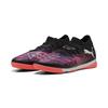 Fußballschuh PUMA "FUTURE 8 MATCH IT Fußballschuhe Erwachsene", Gr. 40, schwarz, weiß glowing rot, Obermaterial: Textil, Synthetik; Futter: Textil, Synthetik; Innensohle: Textil; Laufsohle: Gummi, Schuhe