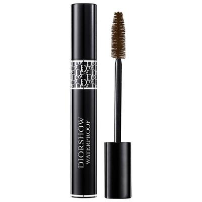 DIOR Diorshow Waterproof Volumen –Mascara, wimpernverlängernder Effekt, wasserfest 698 11.5 ml Braun