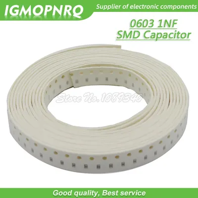 200 stücke 1nf x7r Präzision 50v smd Dickschicht-Chip-Mehrschicht-Keramik kondensator Image