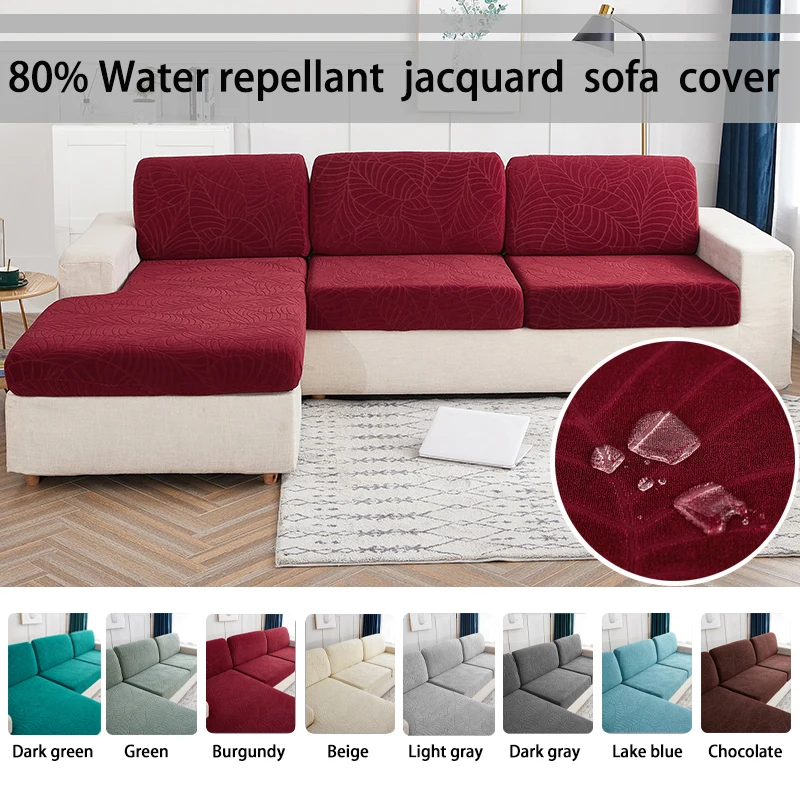 Vier Jahreszeiten universelle neue wasserdichte elastische Sofa Vier Jahreszeiten Universum Stereo Relief Jacquard faul Sofa Kissenbezug Großhandel Image