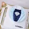 Felice festa del papà decorazioni per la decorazione di torte di papà gomma morbida abito blu