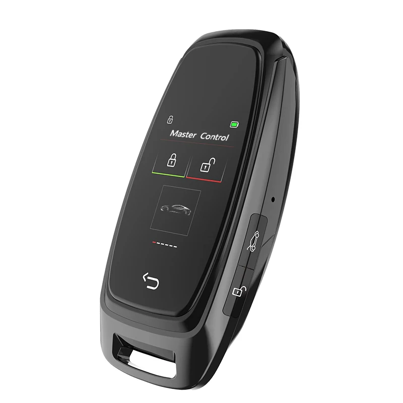 EasyGuard One Way Liquid Crystal Fernbedienung LCD-Display Fernbedienung Drahtloses Laden Smart Key Keyless Entry Auto Starter DC12V Image