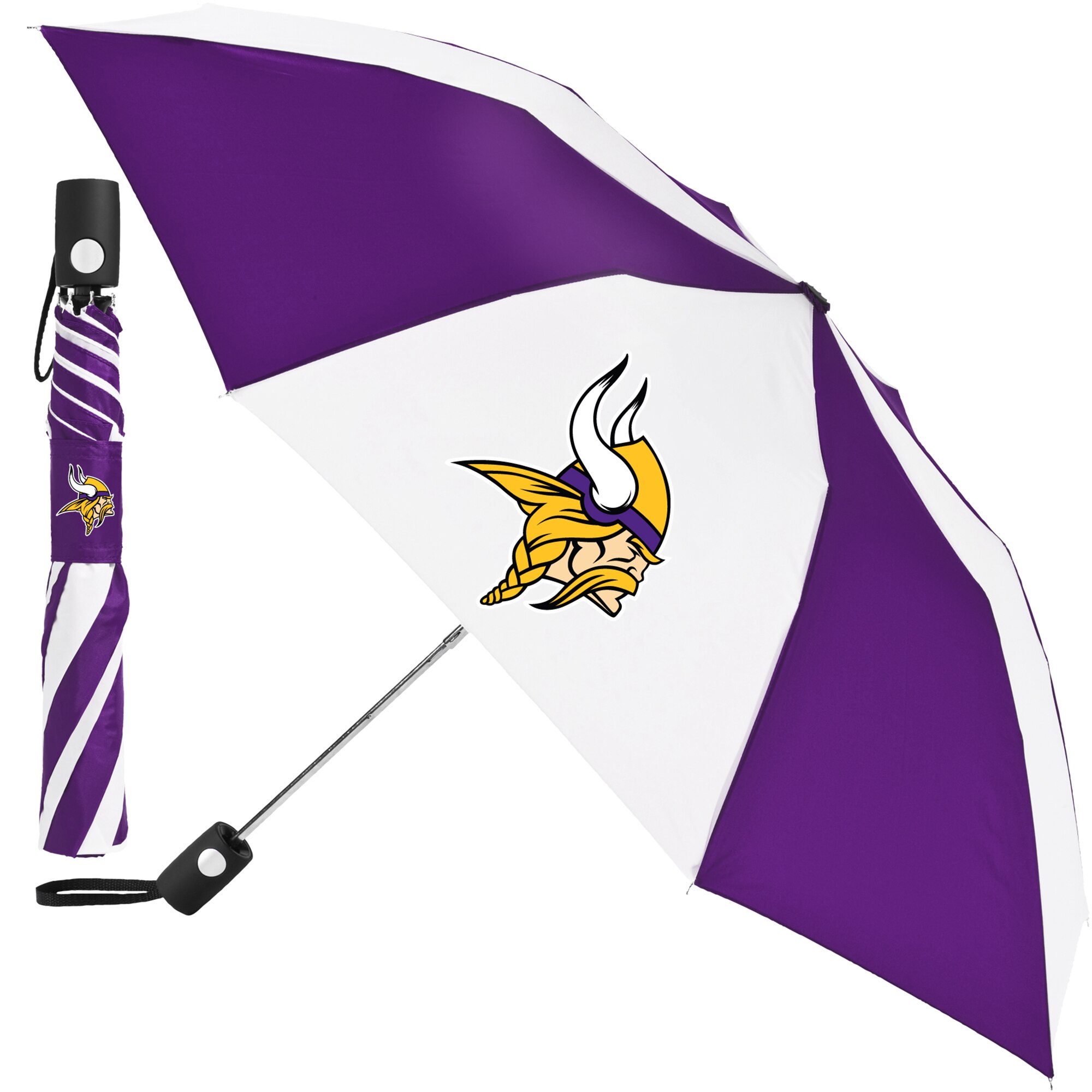 Automatisch faltbarer Regenschirm der Minnesota Vikings Image
