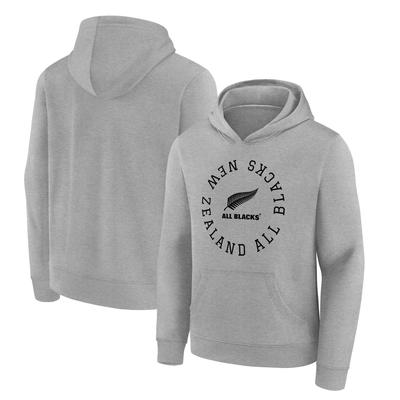 All Blacks Loop-Kapuzenpullover mit Logo-Grafik – Sportgrau – Kinder Image