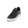 Sneaker MARC O'POLO "aus edlem Rindnappaleder", Herren, Gr. 43, schwarz, Obermaterial: 100% Leder, unifarben, casual, Schuhe