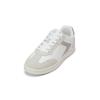 Sneaker MARC O'POLO "aus hochwertigem Rindleder", Herren, Gr. 42, weiß (weiß, light grau), Obermaterial: 100% Leder, unifarben, casual, Schuhe