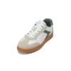 Sneaker MARC O'POLO "aus hochwertigem Rindleder", Herren, Gr. 44, weiß, lucious moss, Obermaterial: 100% Leder, unifarben, casual, Schuhe