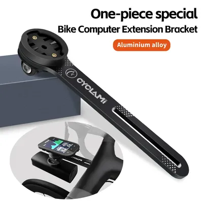 CYCLAMI Bicycle Computer GPS Mount Integrated Handlebar Road Bike Stand for Garmin IGPSPORT Bryton