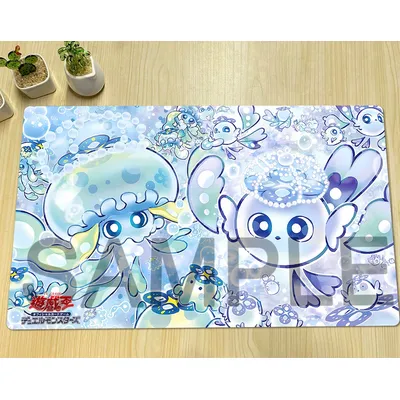 YuGiOh Playmat Mulcharmy Fuwalos Purulia TCG Mat CCG Board Game Duel Pad Trading Card Game Mat
