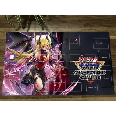 YuGiOh Lacrima The Scarlet Sorrow TCG CCG Mat Trading Card Game Mat Table Playmat Gaming Play Mat