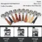 51mm Bottomless Portafilter For Delonghi Coffee Machine EC9335/EC9665/EC9155 Coffee Filter Holder