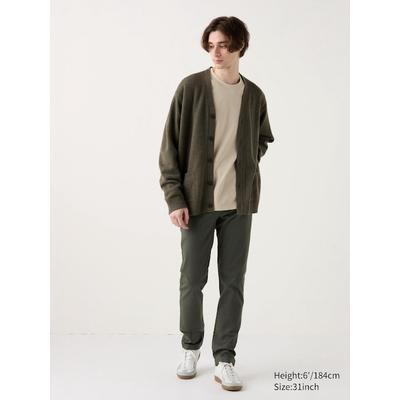 Uniqlo - Slim Fit Chino Trousers - Olive