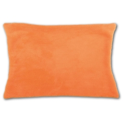 Bestlivings Kissenhülle Kuschel ca. 30 x 50cm orange - apricot mit Füllung Image