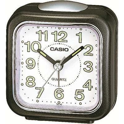 Quarzwecker CASIO "TQ-142-1EF", schwarz, Wecker, Wecker, Reisewecker, Leuchtzeiger, Leuchtziffern, Schlafzimmer Image