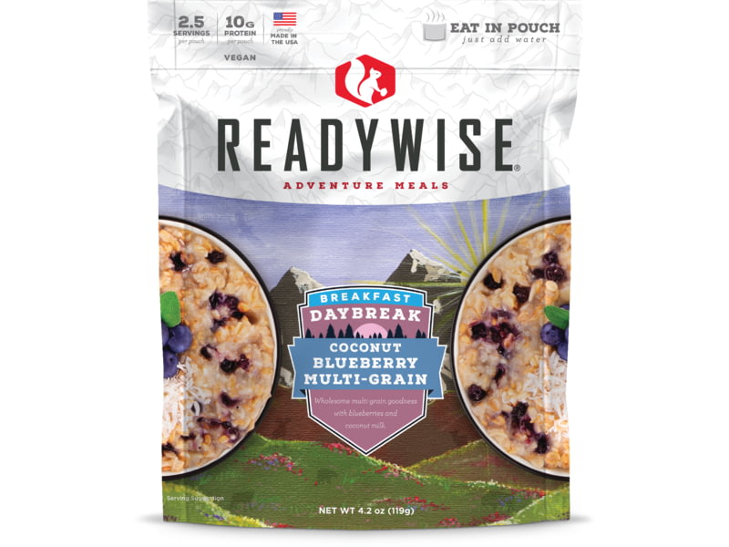 ReadyWise Daybreak Coconut Blueberry Multi-Grain 6 Pack RW05-020