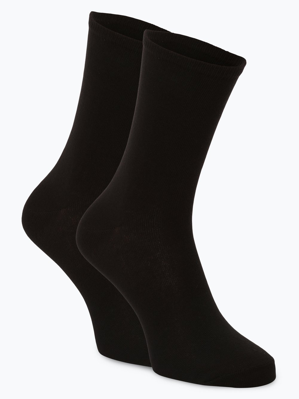 Marie Lund Socken im 2er-Pack Damen schwarz, 39-42 Image