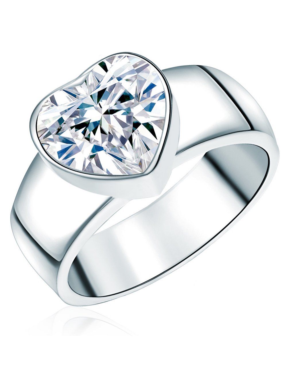 Rafaela Donata Ring Damen silber, 60 Image