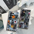 Creativo Circuito Meccanico Modello Cassa Del Telefono Per Samsung Galaxy S24 23 21 S25 Ultra S24 22Plus A15 25 35 A54 M15 M35 55 Coperture