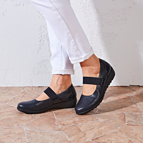 Komfort-Ballerina Brigitte navy Image
