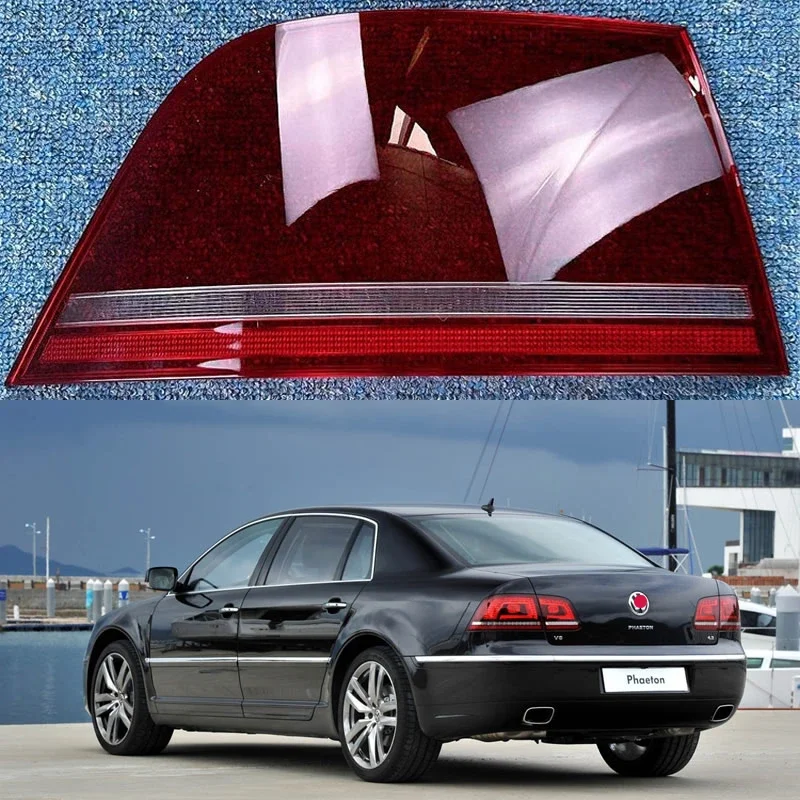 Für Volkswagen Phaeton 2011 2012 2013 2014 2015 Hinten Rücklicht Shell Rücklicht Abdeckung Signal Stop Licht Maske Original Lampenschirm